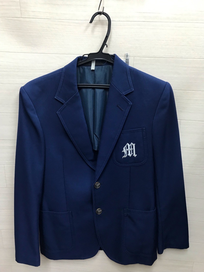 神奈川県　森の里中学校　男子ブレザー　【0301981】