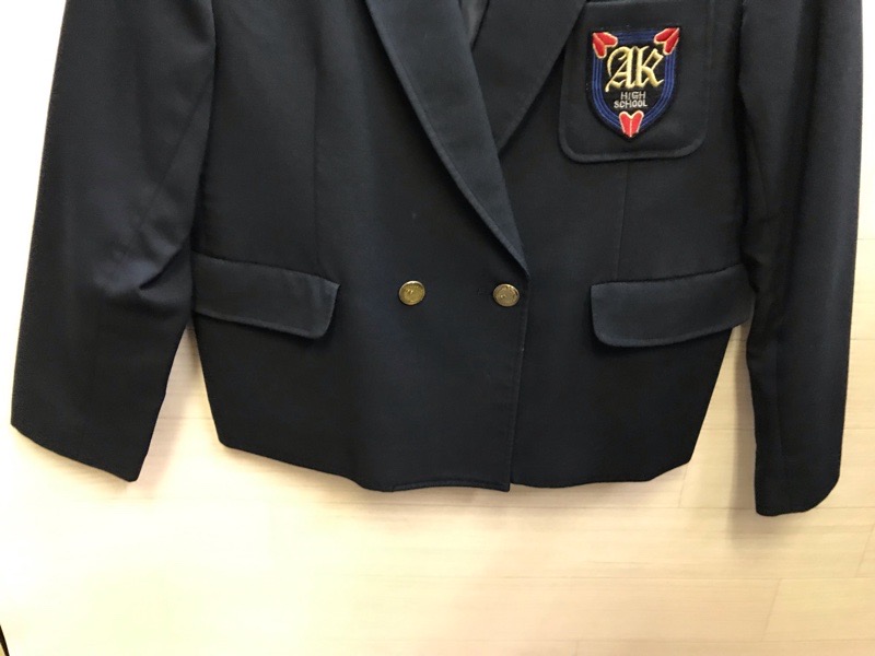 神奈川県　厚木北高校　女子ブレザー　【0208306】