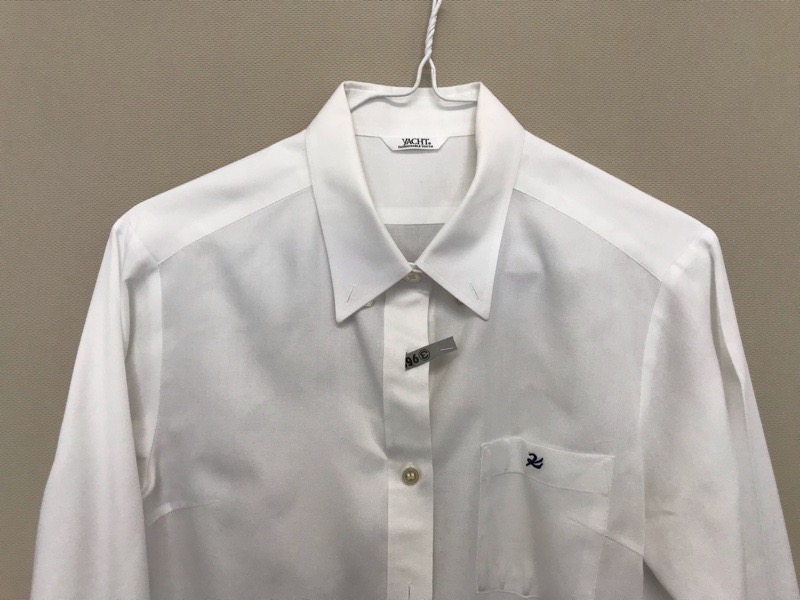 神奈川県　向上高校　ブラウス　白【0303969】
