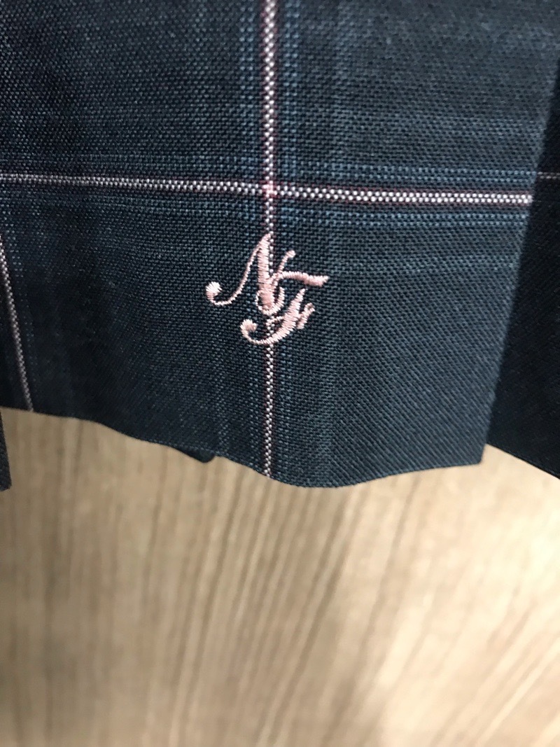 神奈川県　日本大学藤沢高等学校　スカート（夏）【0303557】