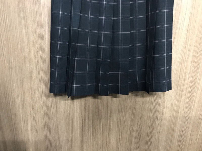 神奈川県　日本大学藤沢高等学校　スカート（夏）【0303557】