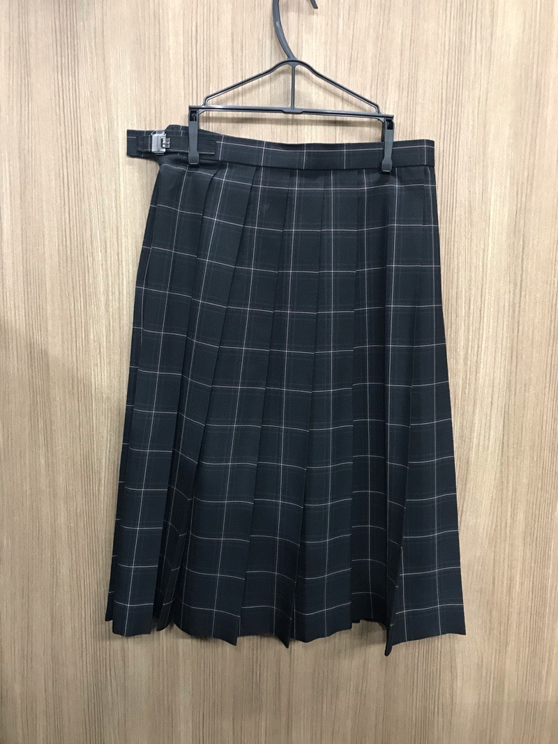 神奈川県　日本大学藤沢高等学校　スカート（夏）【0303557】