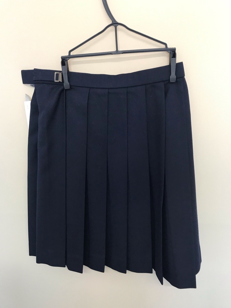神奈川県 相模女子大学高等部 スカート（紺）【0304327】 | 女子制服
