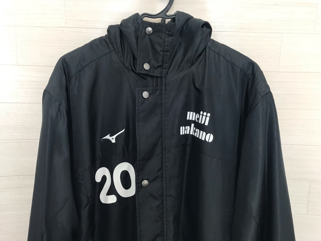 東京都　明治大学付属中野高等学校　サッカー部　ベンチコート　【0307450】