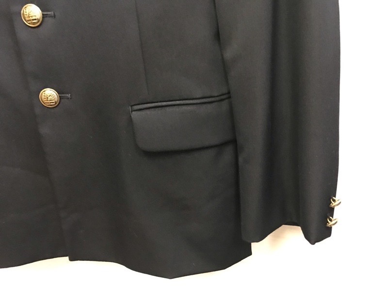 神奈川県 睦合中学校 学ラン 旧デザイン【0201710】