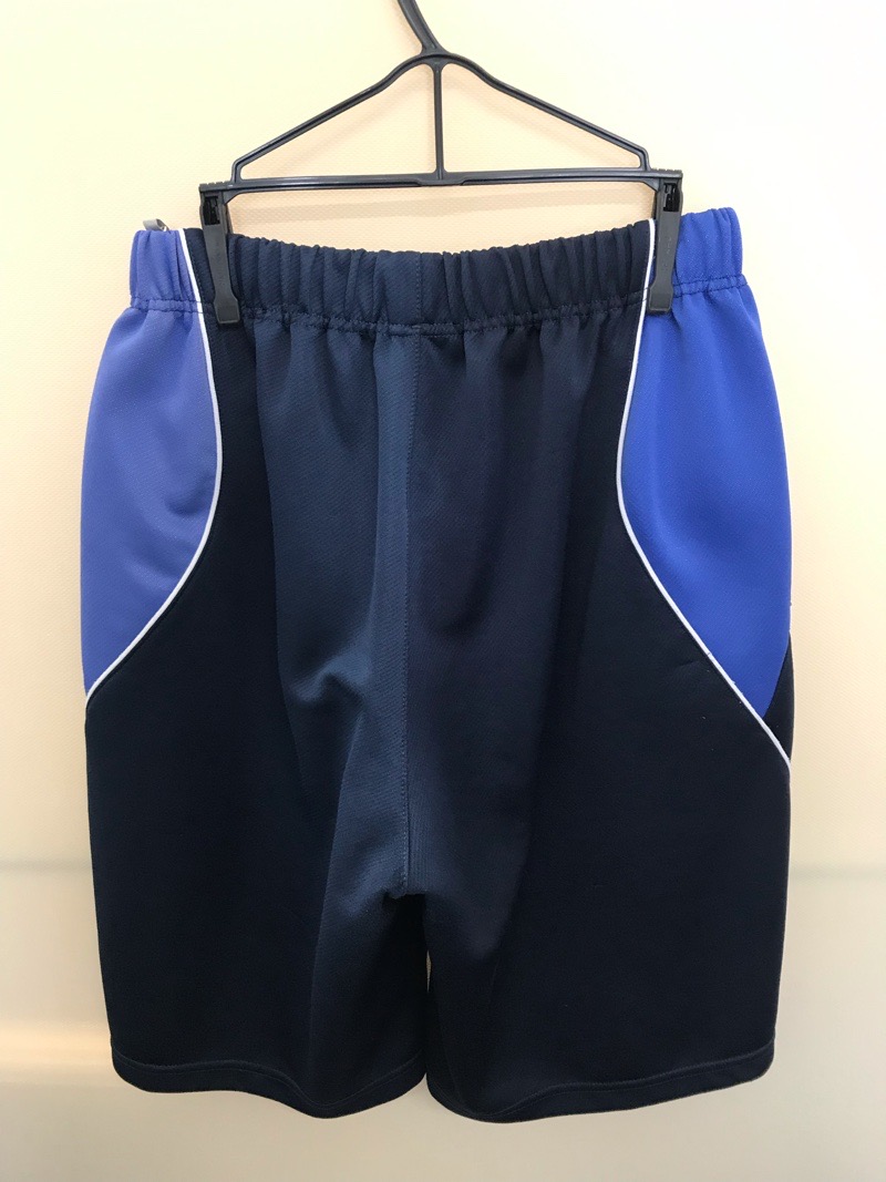 神奈川県　荻野中学校　ハーフパンツ　【0302500】