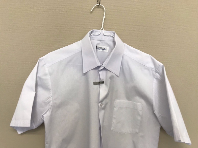 神奈川県　座間市立南中学校　ワイシャツ（半袖）【0304063】