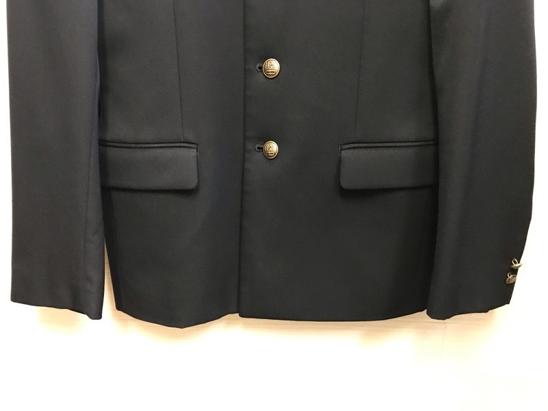 神奈川県　睦合中学校　学ラン　旧デザイン【0205094】