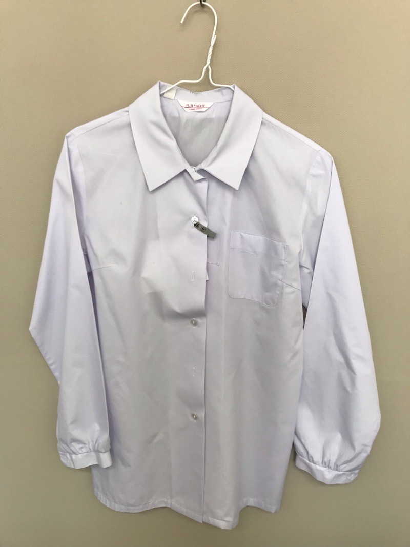 神奈川県　座間市立南中学校　ブラウス（長袖）【0304098】