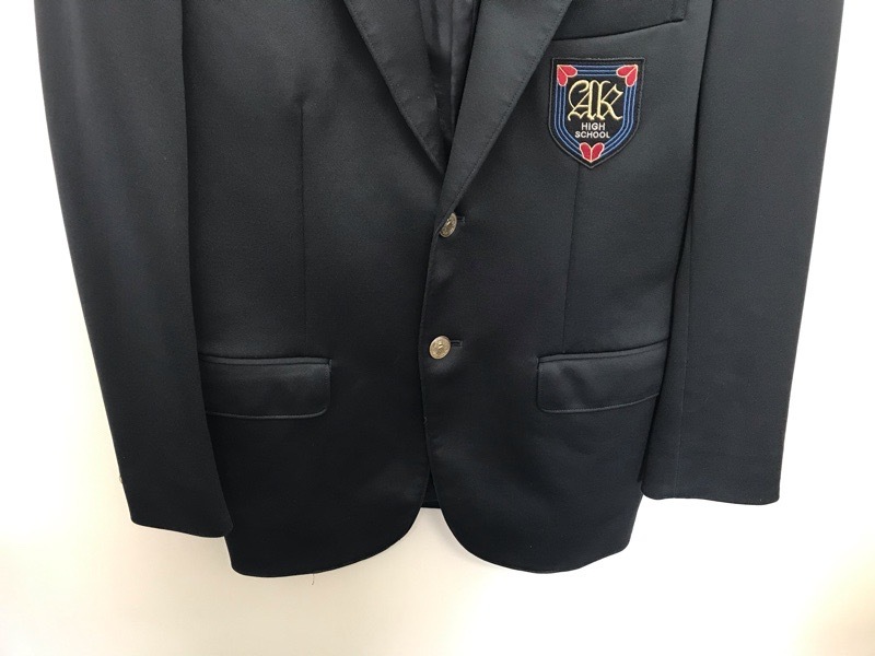 神奈川県　厚木北高校　男子ブレザー　【0303806】