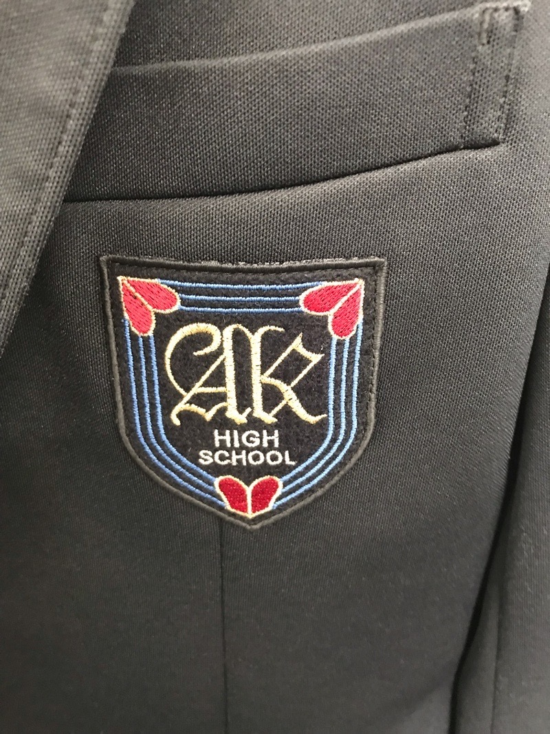 神奈川県　厚木北高校　男子ブレザー　【0303806】