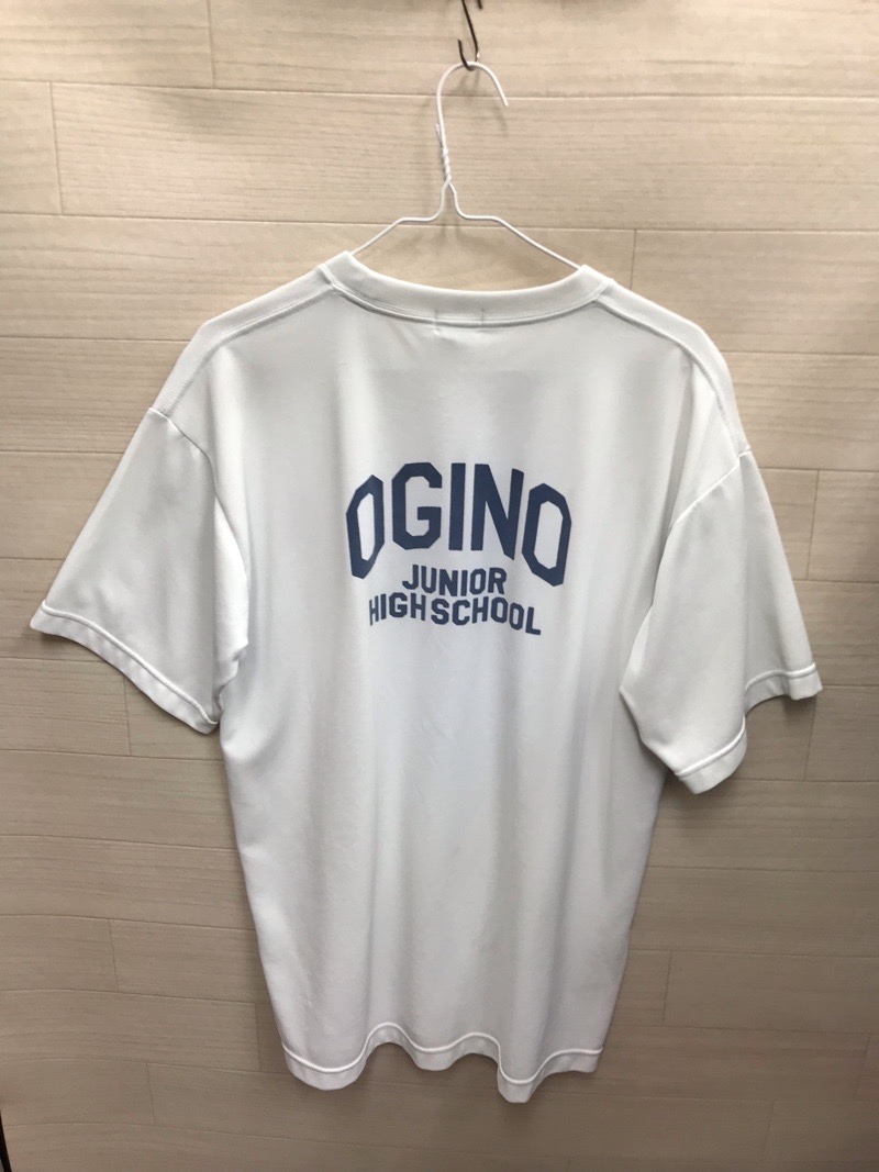 荻野中学校　Tシャツ　【0301211】