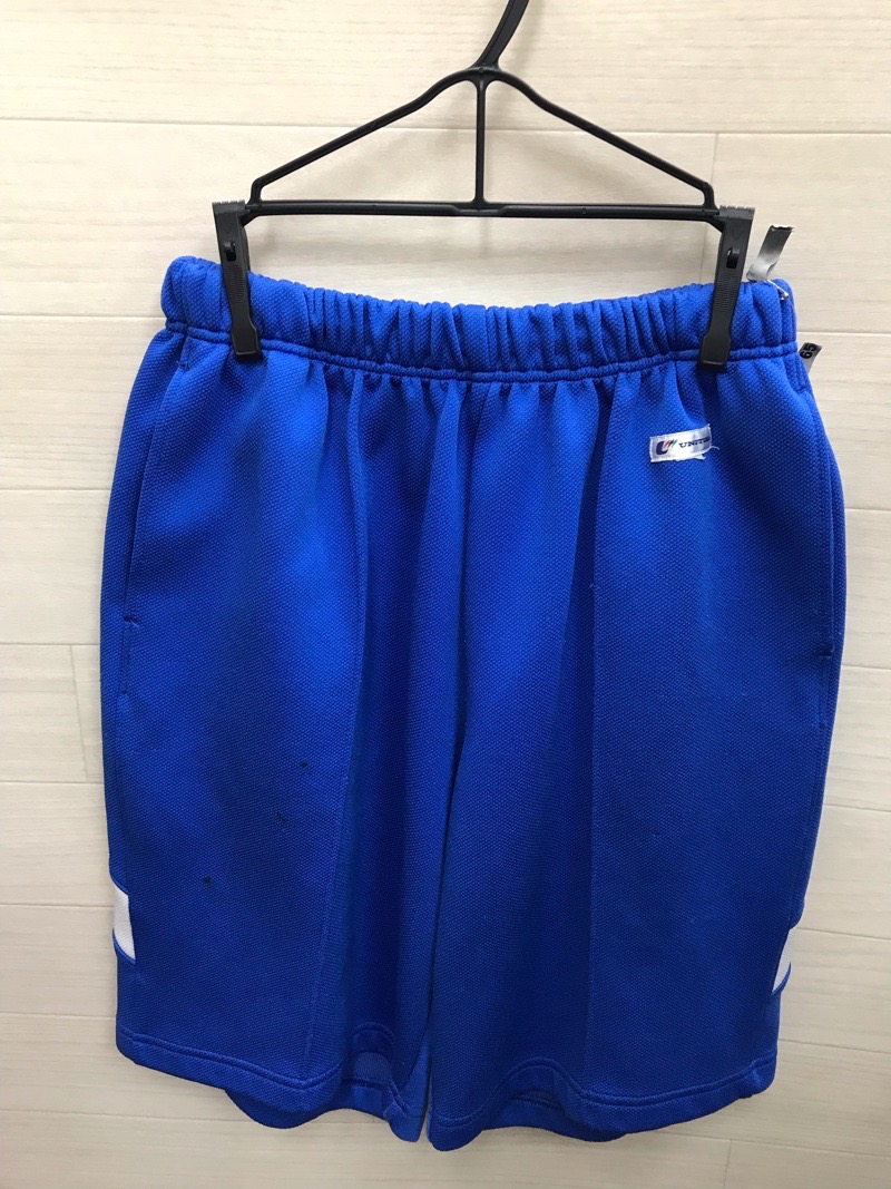 神奈川県　南毛利中学校　ハーフパンツ（青）　旧デザイン【0303065】