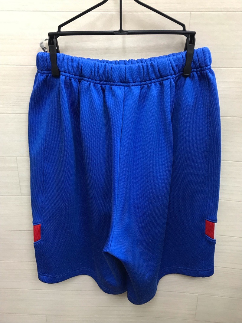 神奈川県　南毛利中学校　ハーフパンツ（青）　旧デザイン【0303065】