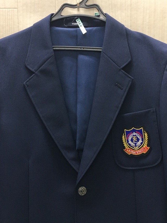 神奈川県 睦合東中学校 男子ブレザー 【0204927】