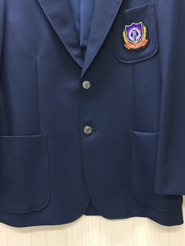 神奈川県 睦合東中学校 男子ブレザー 【0204927】