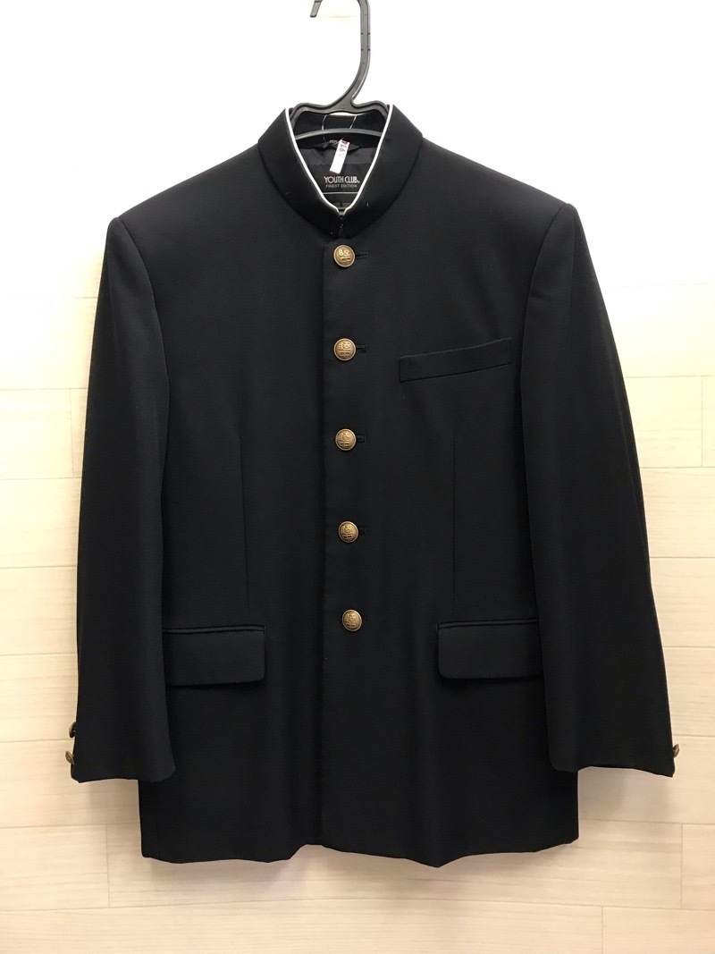 神奈川県　睦合中学校　学ラン　旧デザイン【0109974】