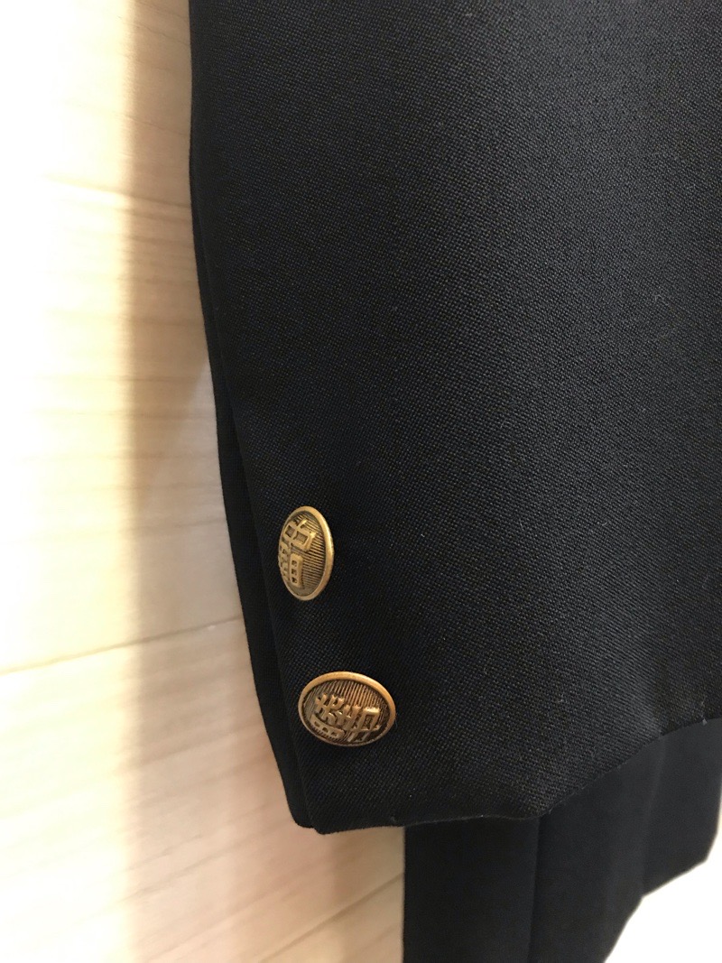 神奈川県　睦合中学校　学ラン　旧デザイン【0109974】