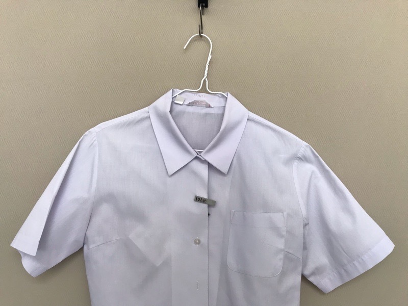 神奈川県　座間市立南中学校　ブラウス（半袖）【0304101】