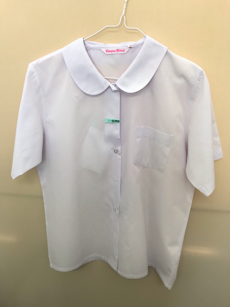 神奈川県　厚木中学校　ブラウス（半袖）【0210256】