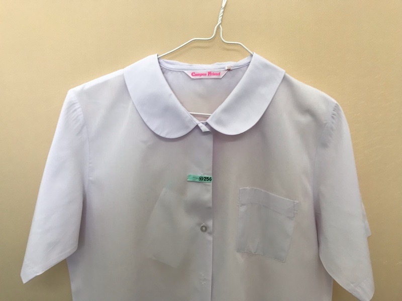 神奈川県　厚木中学校　ブラウス（半袖）【0210256】