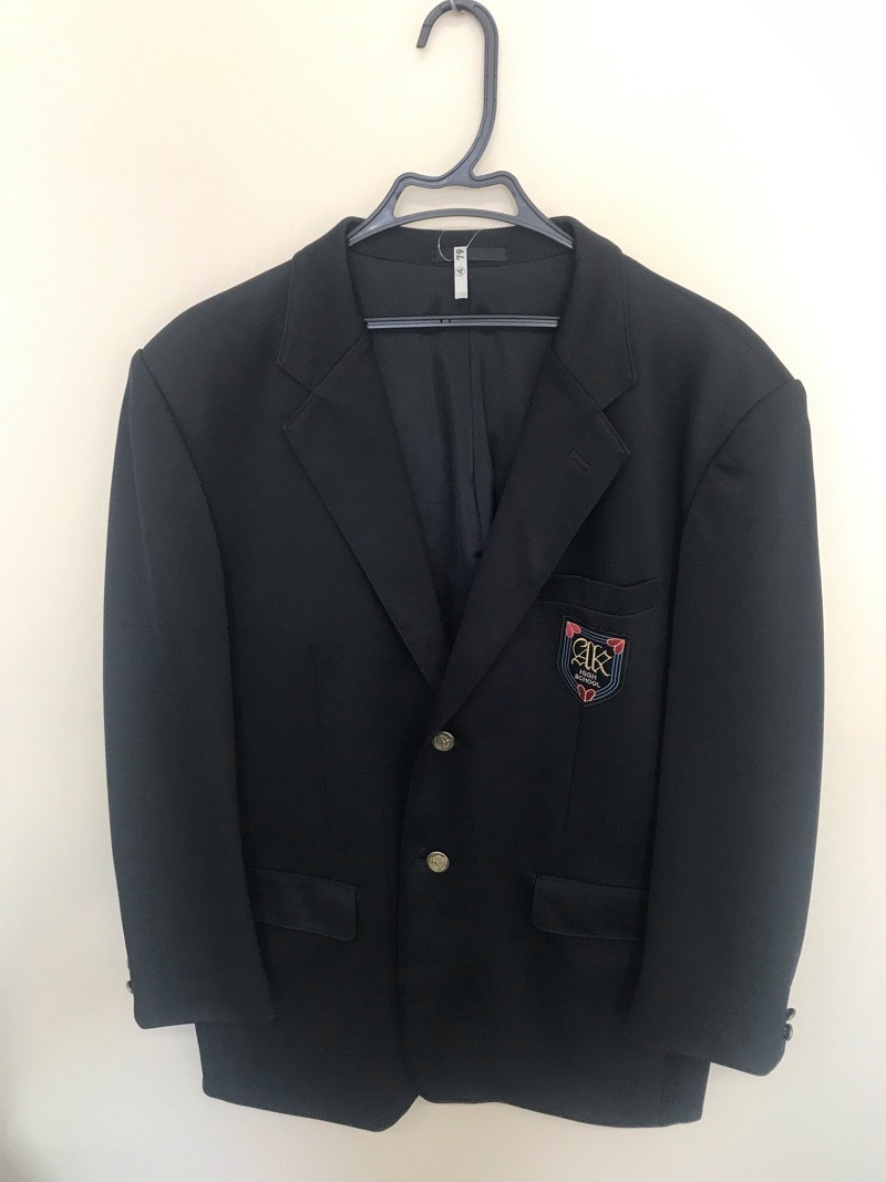 神奈川県 厚木北高校 男子ブレザー 【0304079】