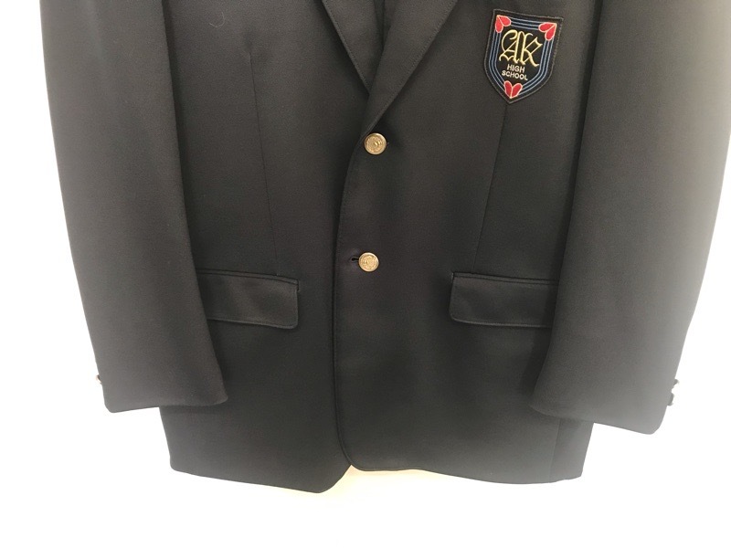 神奈川県 厚木北高校 男子ブレザー 【0304079】