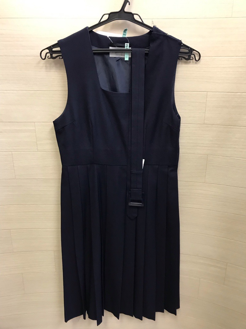 神奈川県 厚木中学校 ジャンバースカート(冬)【0201150】