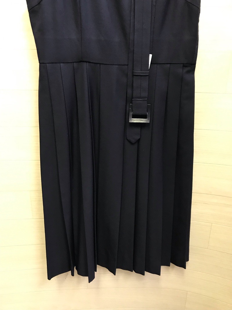 神奈川県 厚木中学校 ジャンバースカート(冬)【0201150】