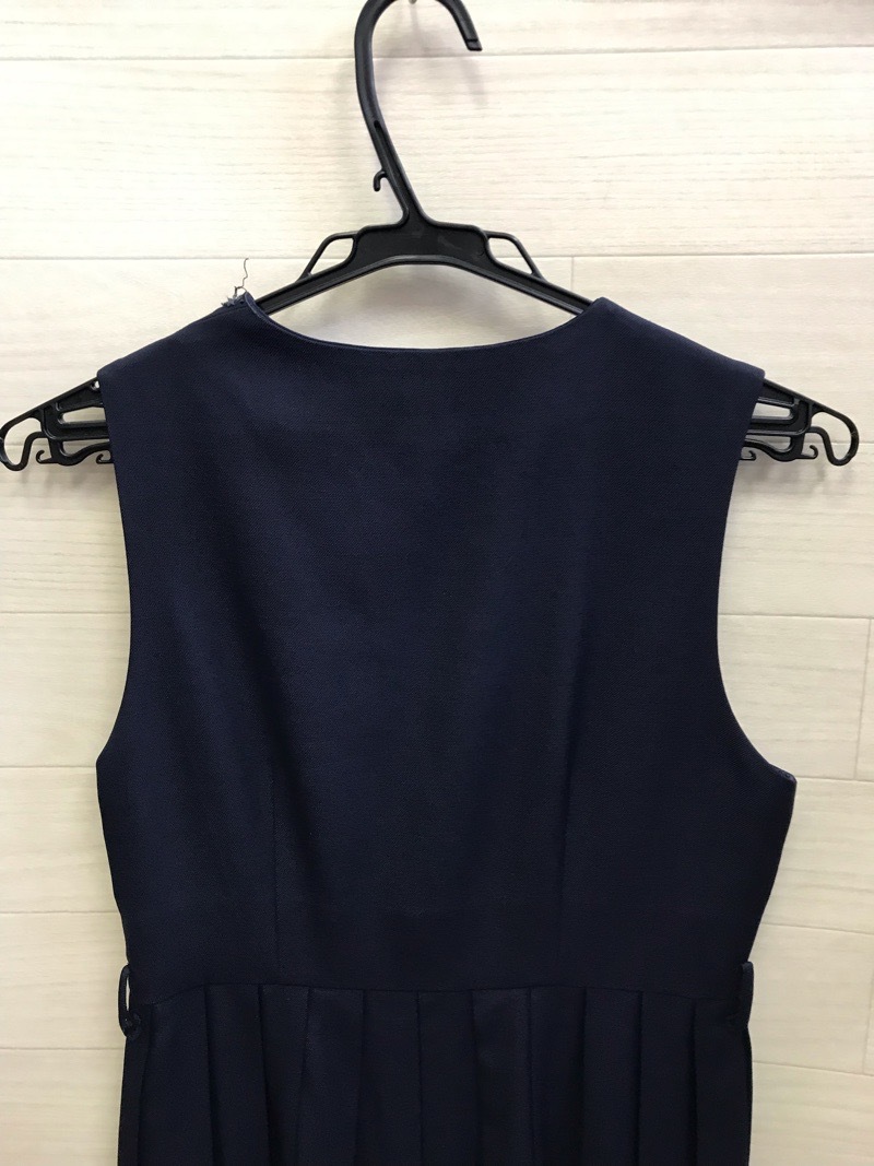 神奈川県 厚木中学校 ジャンバースカート(冬)【0201150】