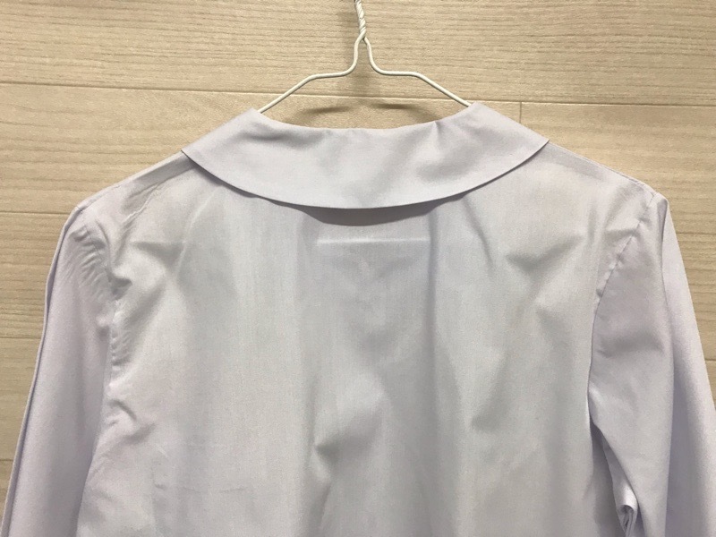 神奈川県　厚木中学校　ブラウス（長袖）【0301564】