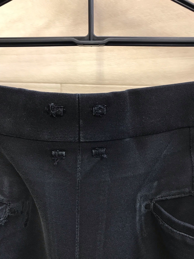 神奈川県　荻野中学校　ズボン　夏　【0207948】