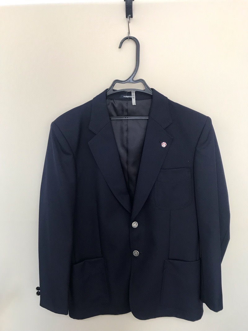 神奈川県　大和西高校　男子ブレザー　【0304312】