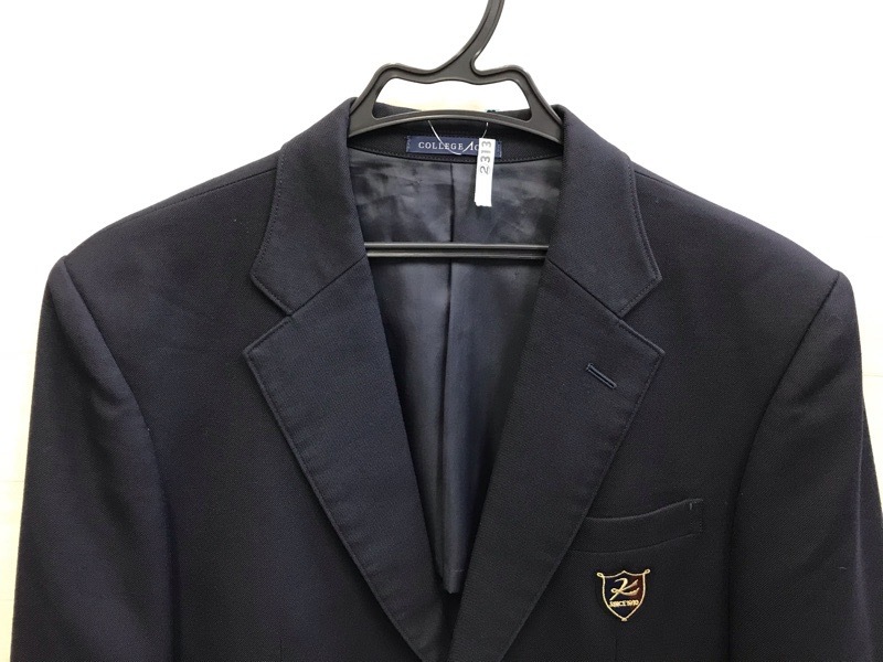神奈川県 向上高校 男子ブレザー 旧ボタン【0202313】