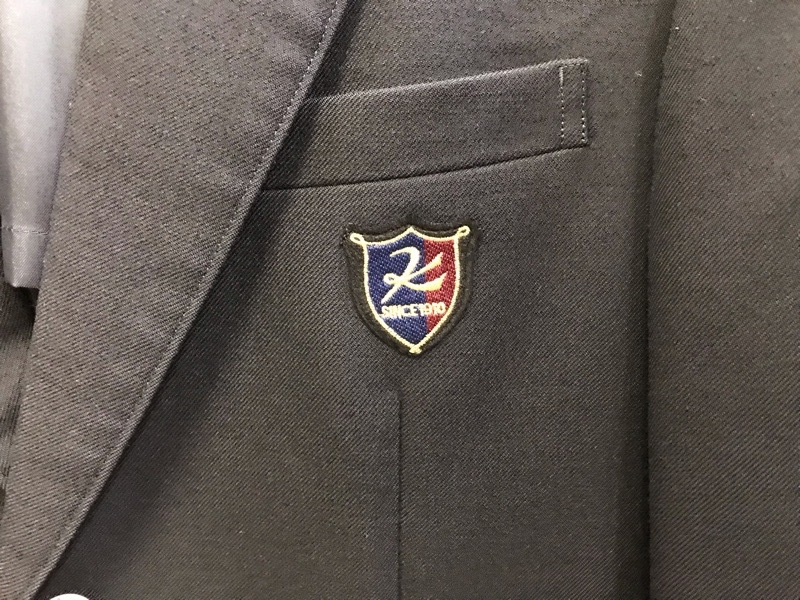 神奈川県 向上高校 男子ブレザー 旧ボタン【0202313】