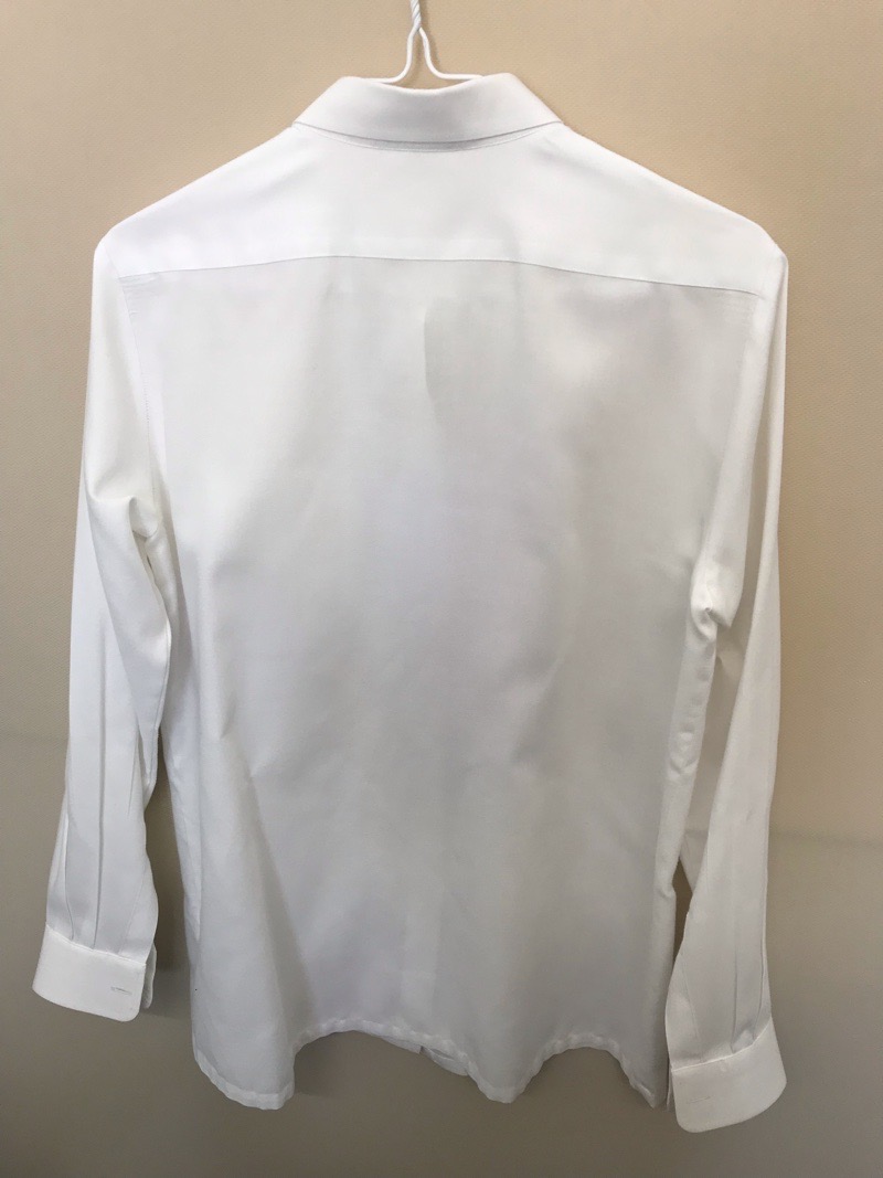 神奈川県　向上高校　ブラウス（長袖）白【0303968】