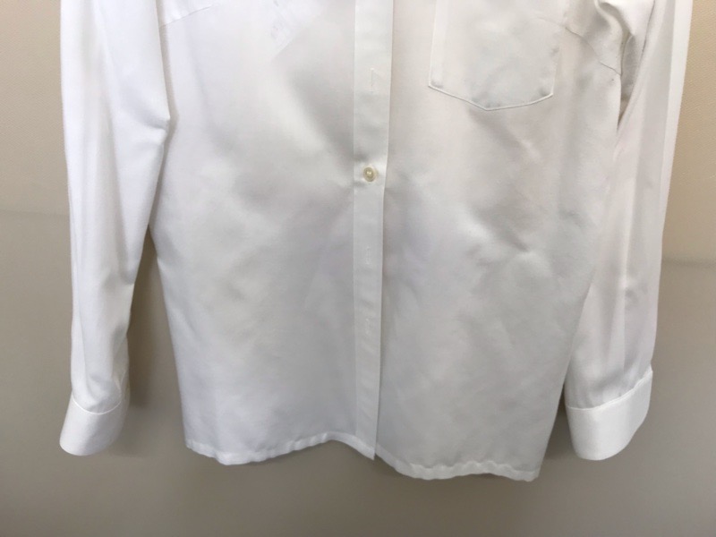 神奈川県　向上高校　ブラウス（長袖）白【0303968】