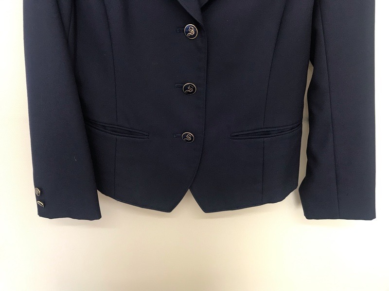 神奈川県　相模女子大学高等部　女子ブレザー　【0304326】