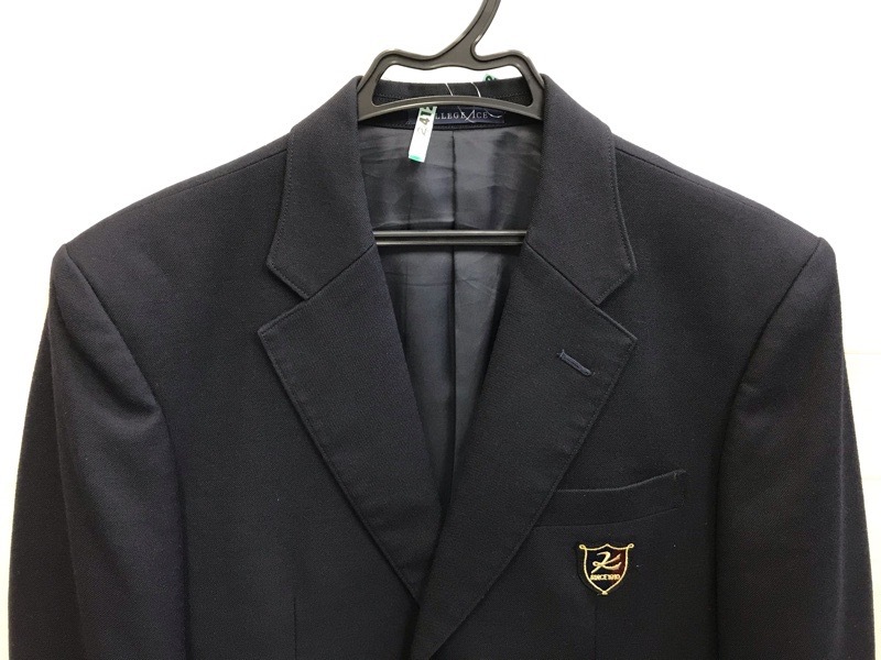 神奈川県　向上高校　男子ブレザー　旧ボタン【0202412】