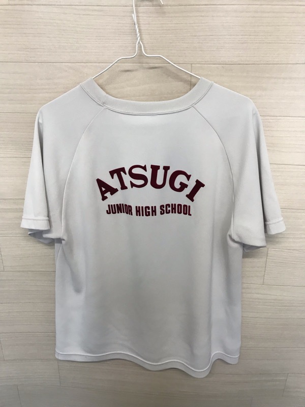 神奈川県　厚木中学校　Tシャツ　旧デザイン【0305455】