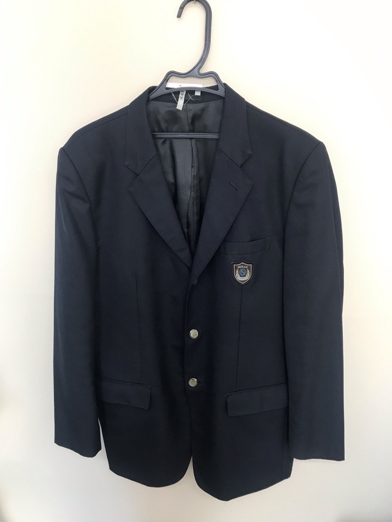 神奈川県　生蘭高等専修学校　男子ブレザー　【0304416】