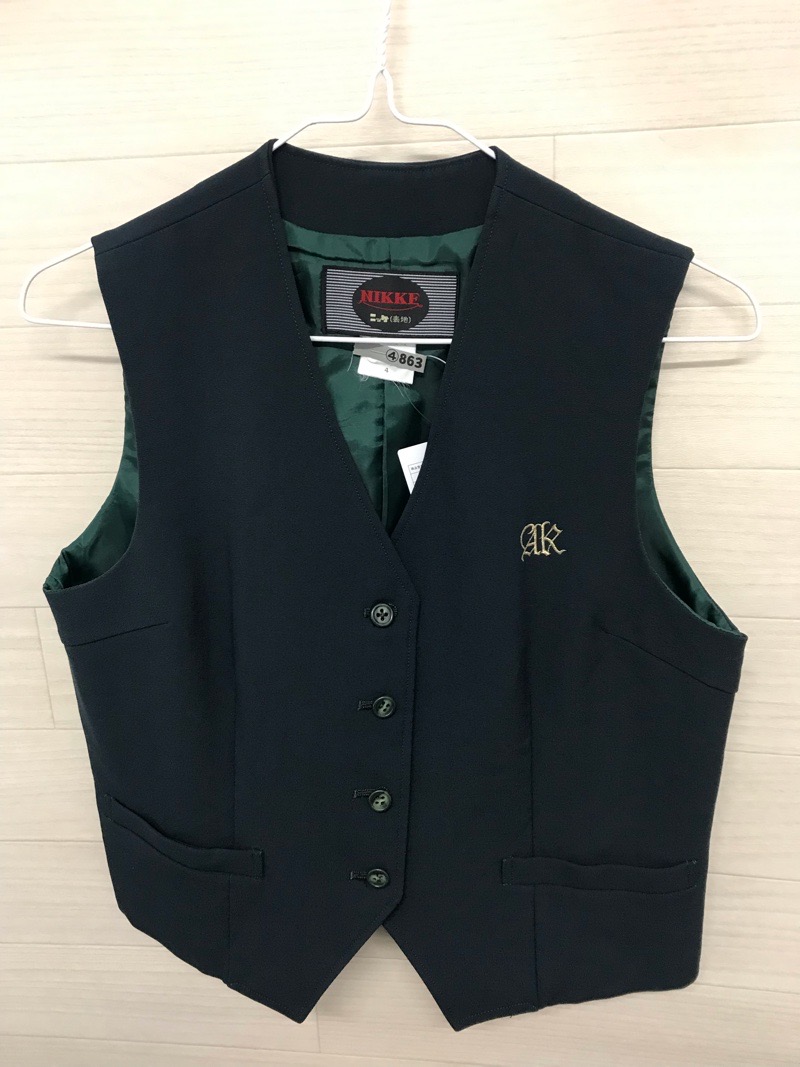 神奈川県　厚木北高校　ベスト（冬）(旧デザイン)【0304863】