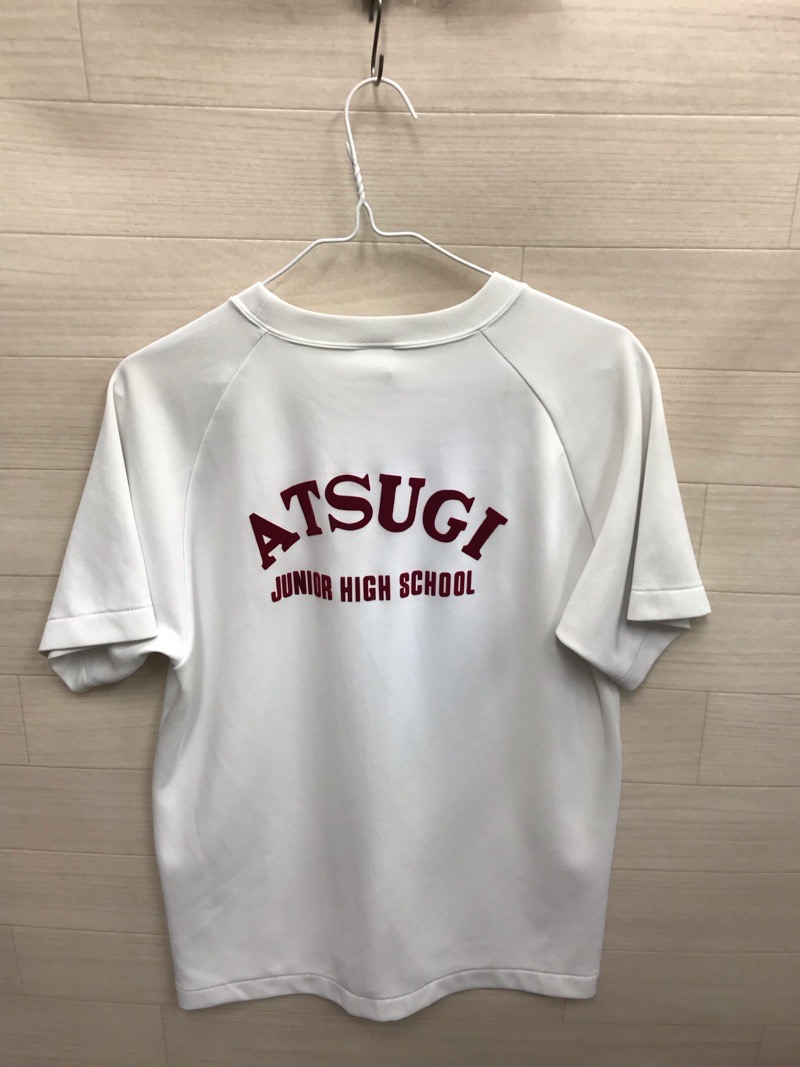 厚木中学校　Tシャツ　旧デザイン【0302585】