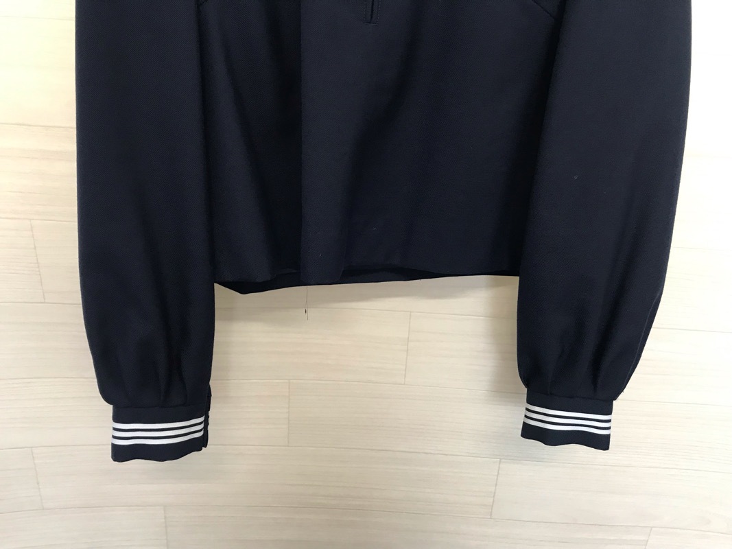神奈川県　伊勢原中学校　セーラー服（冬）【0307078】
