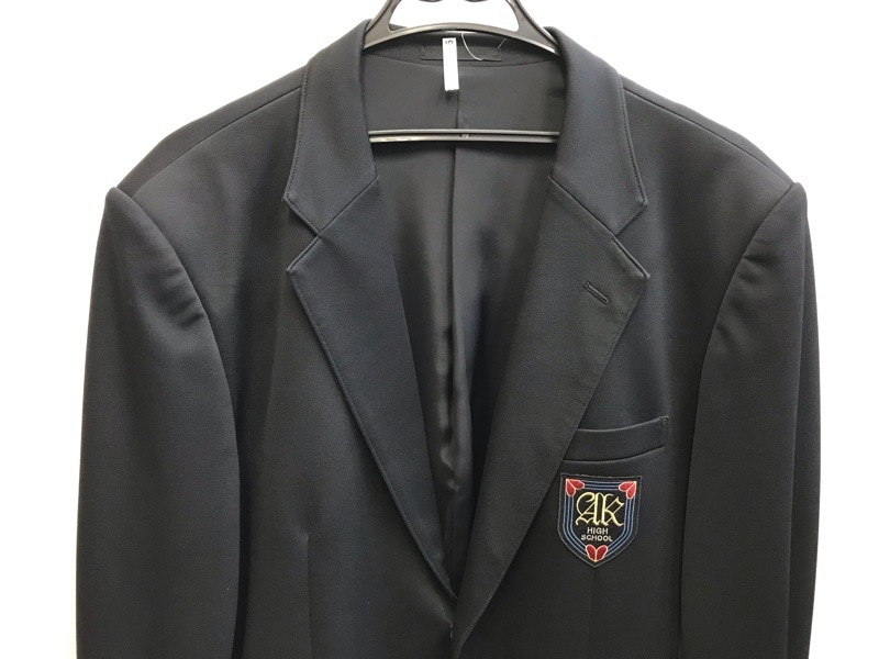 神奈川県　厚木北高校　男子ブレザー　【0202786】