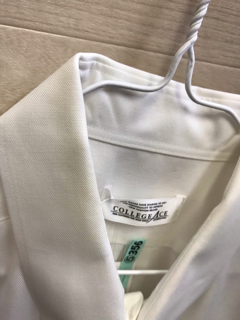 神奈川県　向上高校　ワイシャツ　半袖　【0205356】