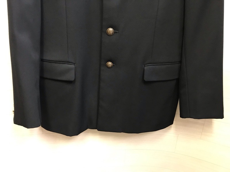 神奈川県　睦合中学校　学ラン　旧デザイン【0110970】