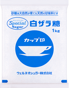 白双糖 F 1kg | 糖類・粉糖・グレーズ・モルトエキス等,通常原料砂糖