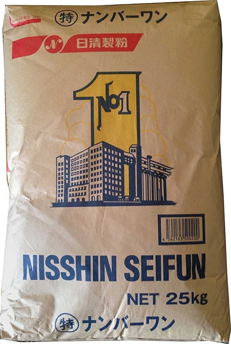 日清製粉 小麦粉 雪 25kg (中力小麦粉) 業務用 同梱不可 : 飛騨