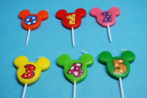 ディズニーキャラクター ナンバーキャンドル ５番 製パン製菓用器具 機材 包装資材等 キャンドル 粉やの息子